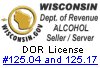 Approved for Wisconsin Bartender License / Operator License